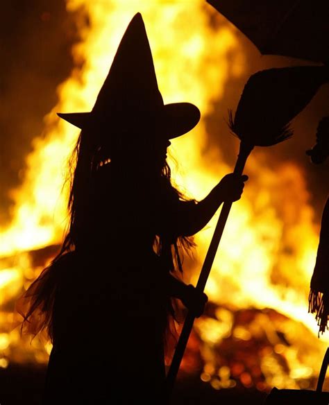 This witch is unaffected by fire